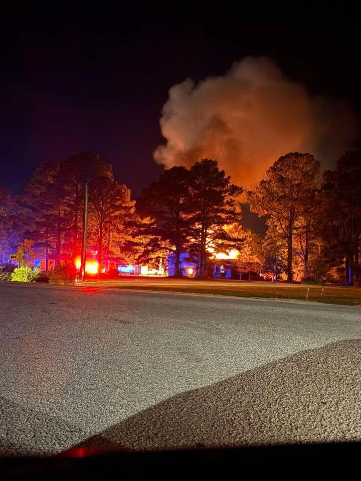 Highway 210 reopened following overnight fire in Rocky Point