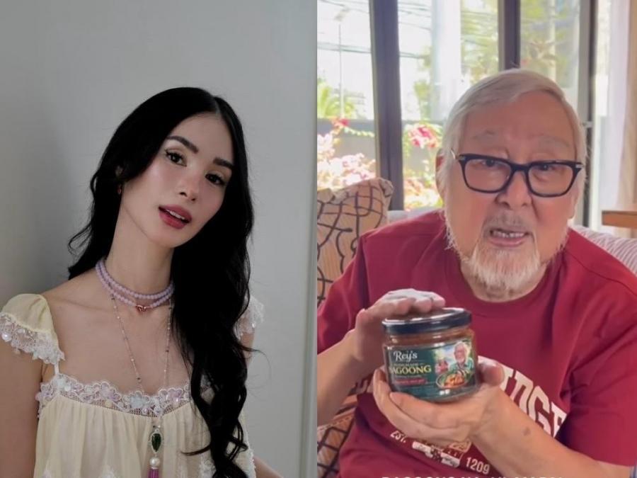 Heart Evangelista supports dad Rey Ongpauco's bagoong business
