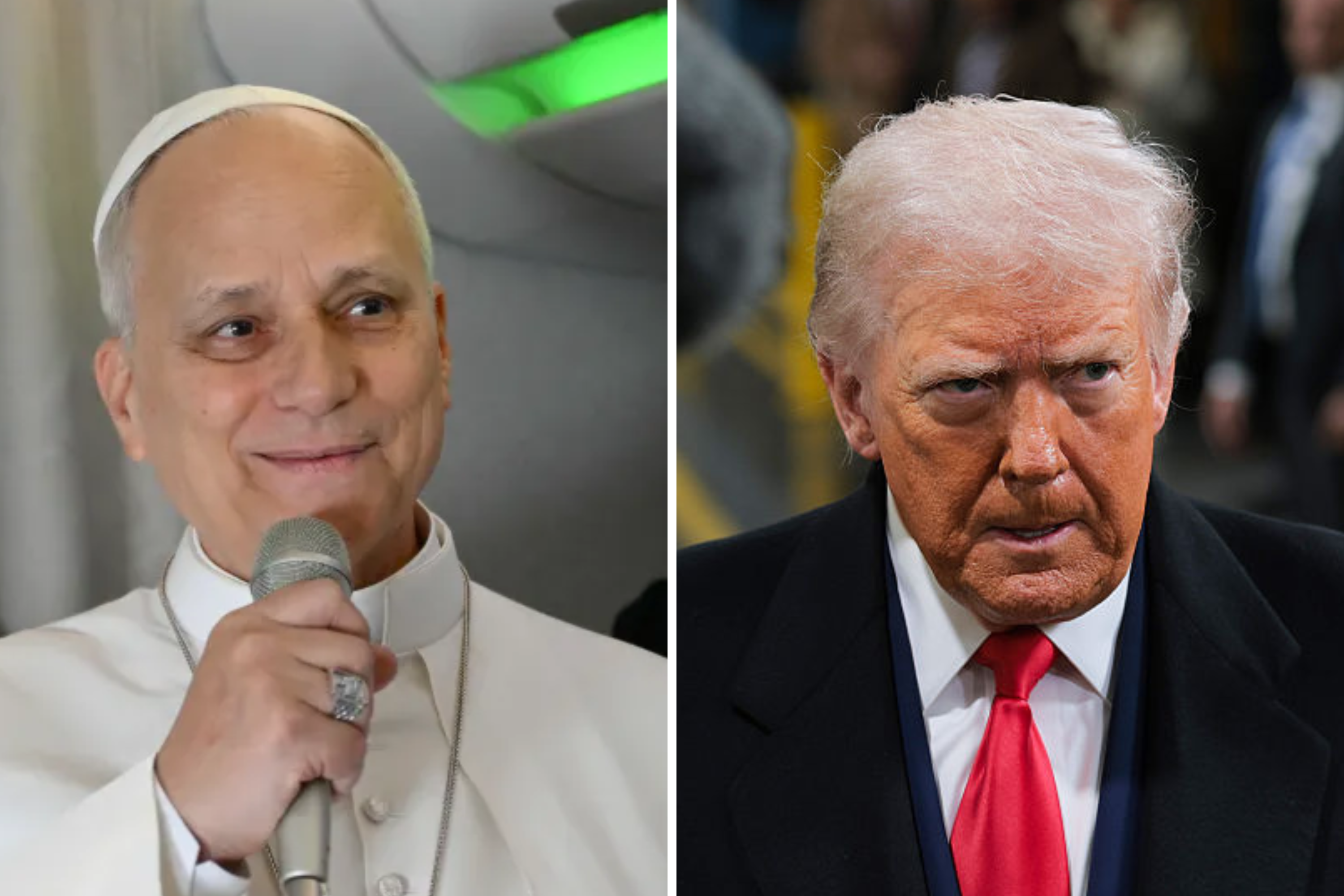 Pope Leo says he is not afraid of Donald Trump