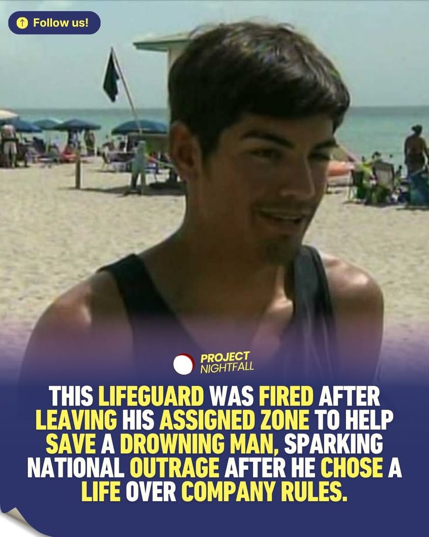 Fired for saving a life: The lifeguard who dared to be human