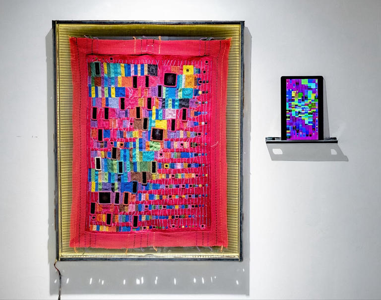 Embodying code: Artist Alida Sun and the physical craft of code art