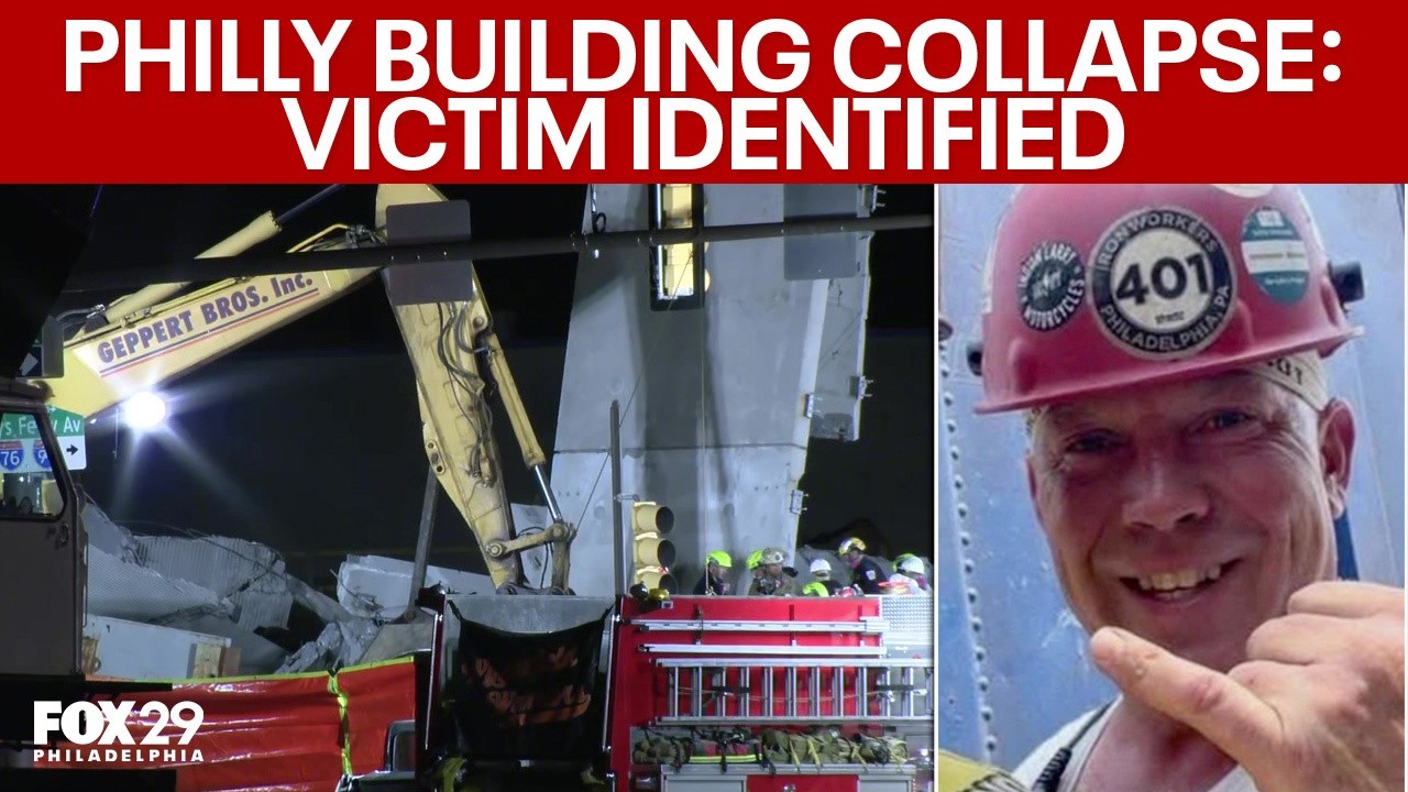 Philadelphia partial building collapse: Ironworker pulled from rubble ...