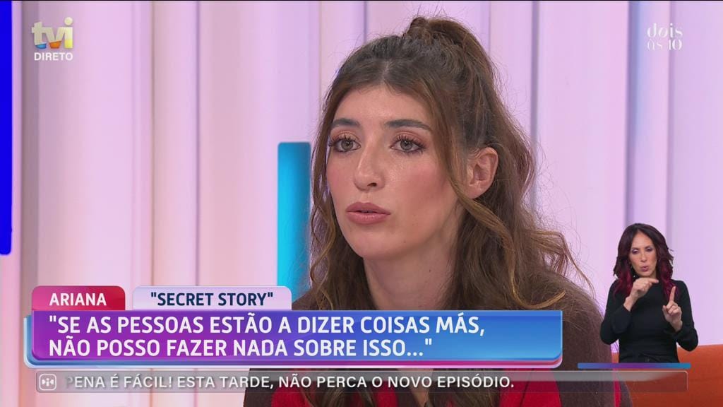 Ariana expõe o que aconteceu entre si e Diogo e acusa-o de mentir a Eva ...