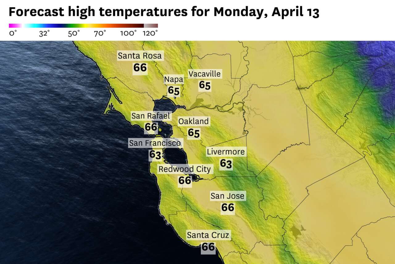 The rain is gone - but the Bay Area isn't done with unusual weather