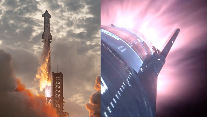A time-lapse capturing the remarkable third launch of SpaceX's Starship