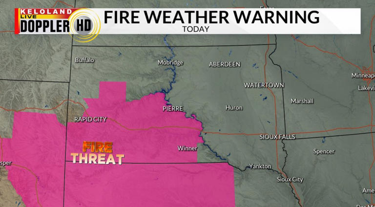 Severe weather expected later today in parts of KELOLAND