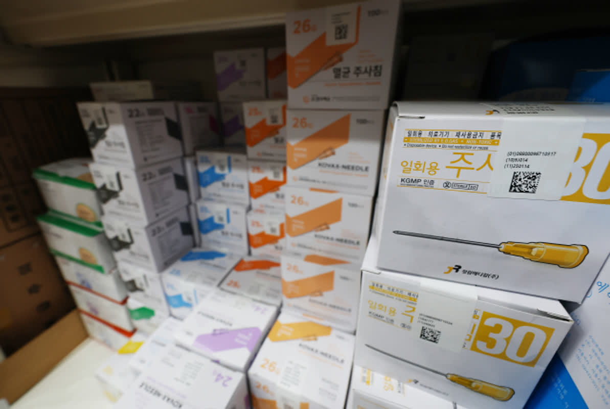 내일부터 의료용 주사기·주사침 매점매석 금지