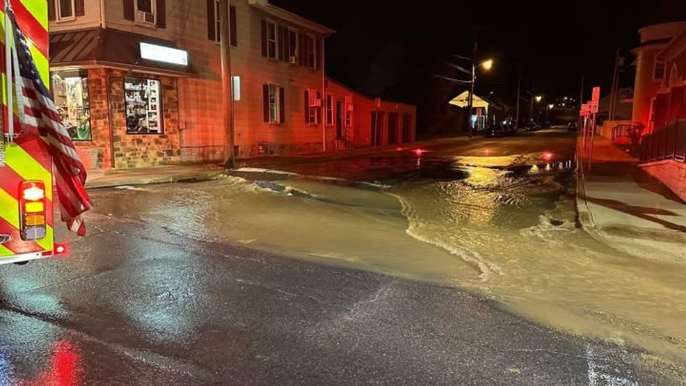 Water main break reported in Franklin County, customers at risk of ...