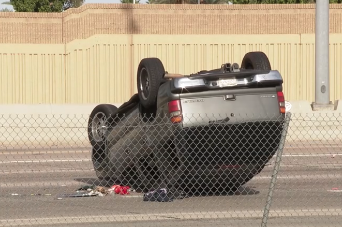 9-year-old girl dead, multiple hurt after rollover crash along I-17 ...