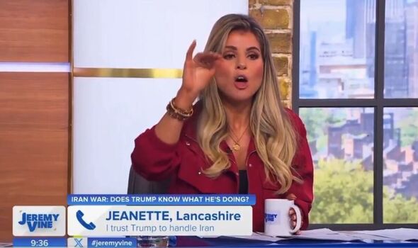Channel 5 star loses it with caller live on-air in furious Trump row
