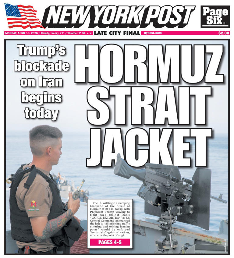 Here’s how the US blockade of Strait of Hormuz will likely work after ...