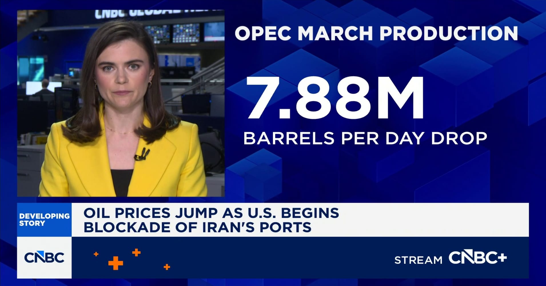 Oil prices jump as US begins blockade of Iran's ports