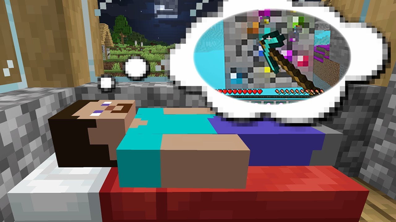 Minecraft but you dream when sleeping