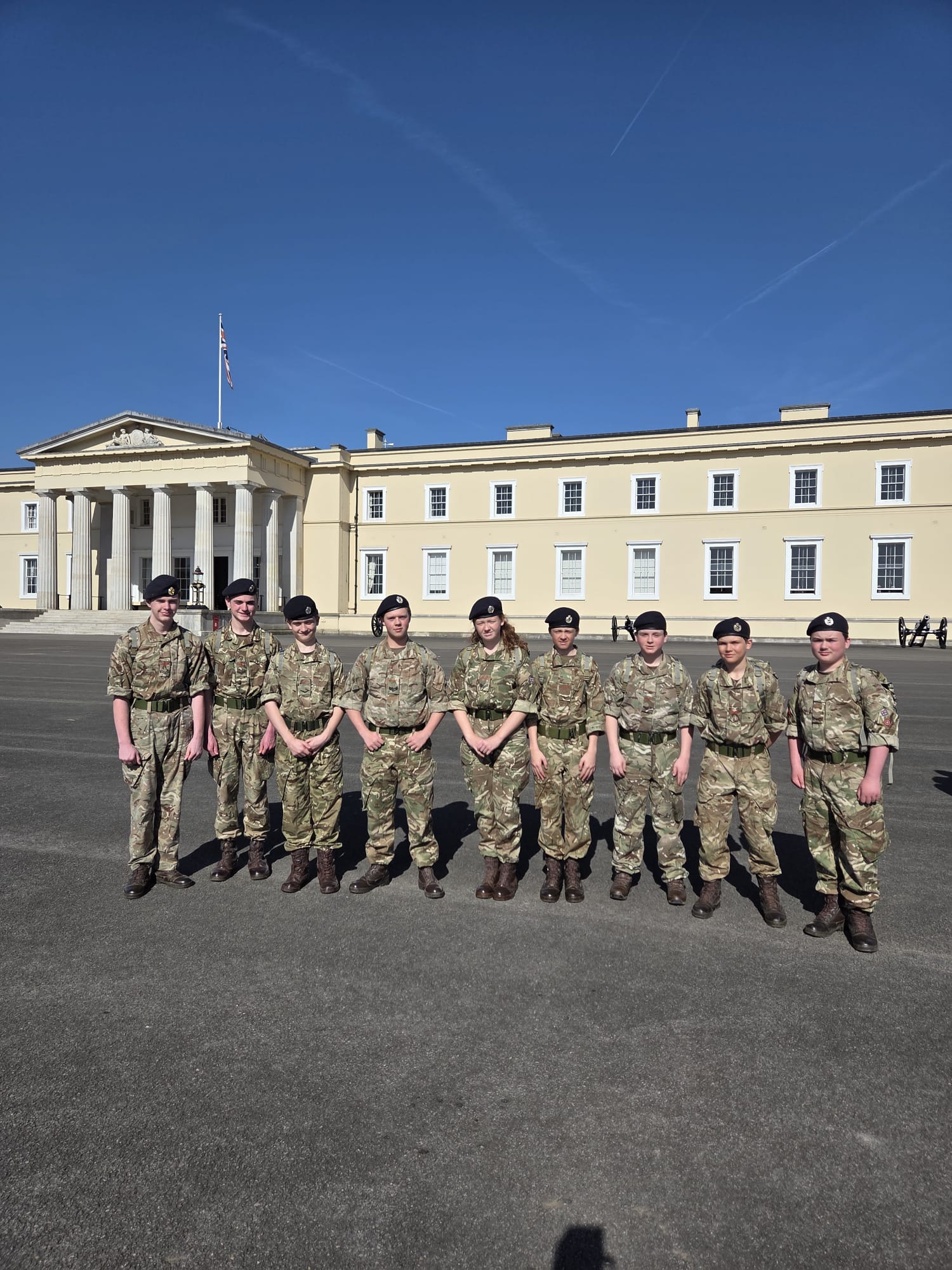 Ark Alexandra Academy cadets witness Sovereign’s Parade rehearsal at ...