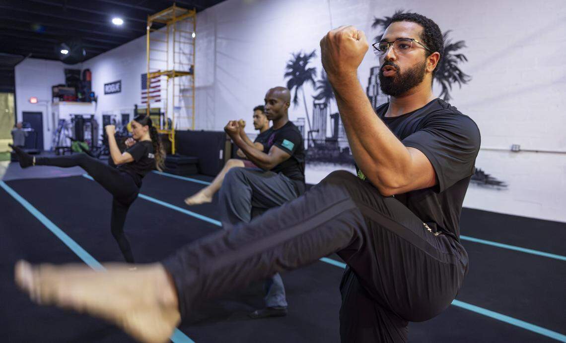 Inside the Kendall gym that trains you to do stunts like a Hollywood ...