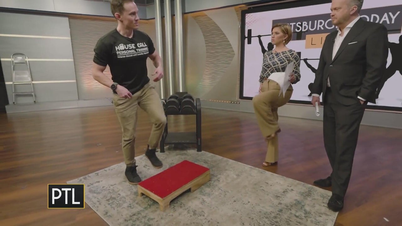 Exercises to help you walk up and down the steps