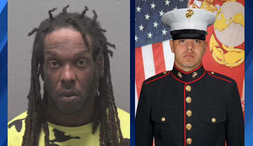 North Carolina man charged with murder after US Marine stabbed to death