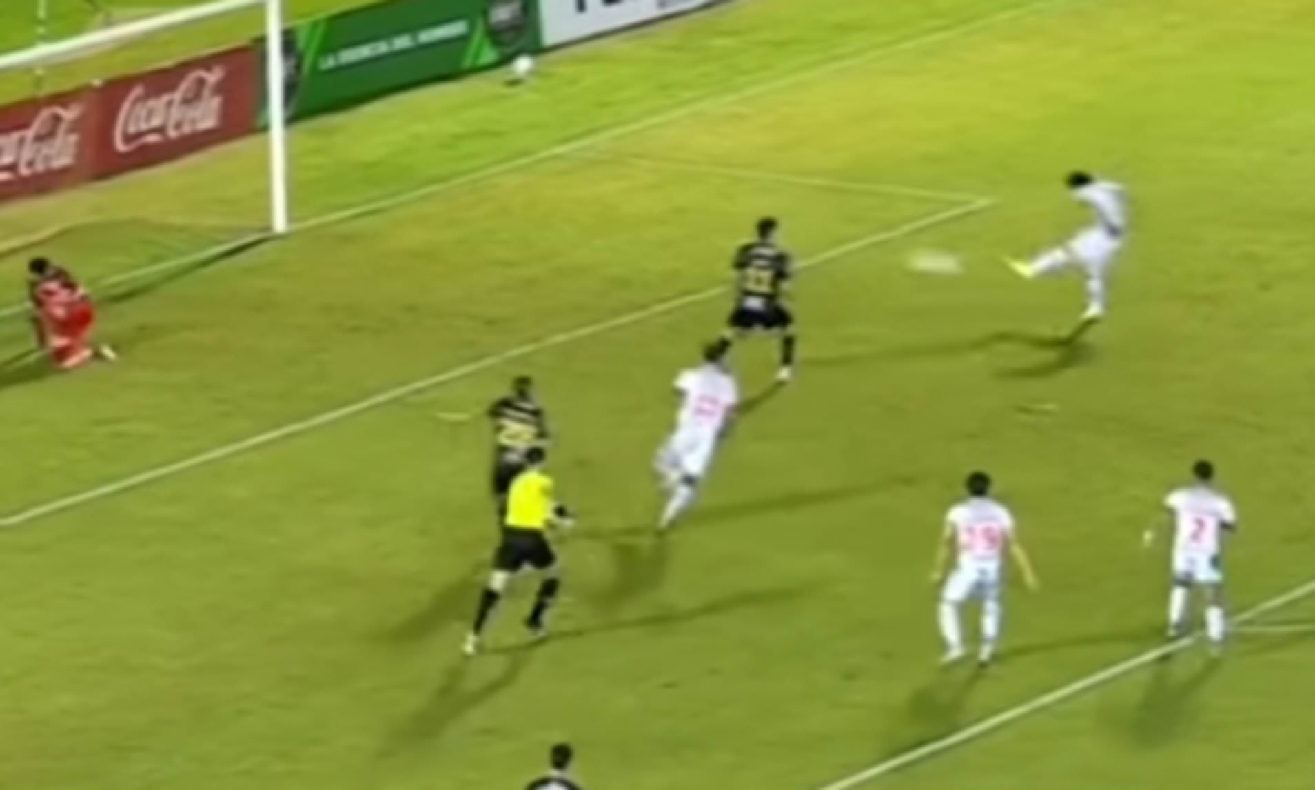 Is this football's worst ever clearance? Goalscorer too embarrassed to ...