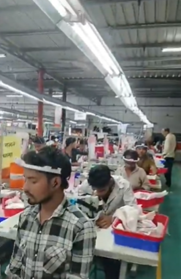 Why are Indian factory workers wearing head-mounted cameras? Viral ...