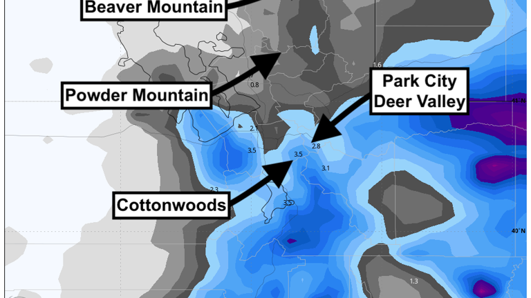 Snow returns to the West: Feet forecasted from Washington to Utah