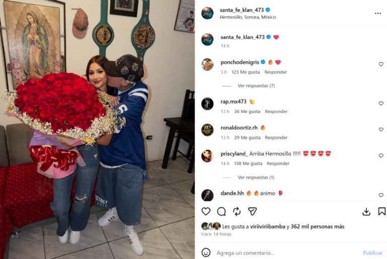 ¡Ya olvidó a Maya Nazor! Santa Fe Klan publica foto con su nueva novia ...
