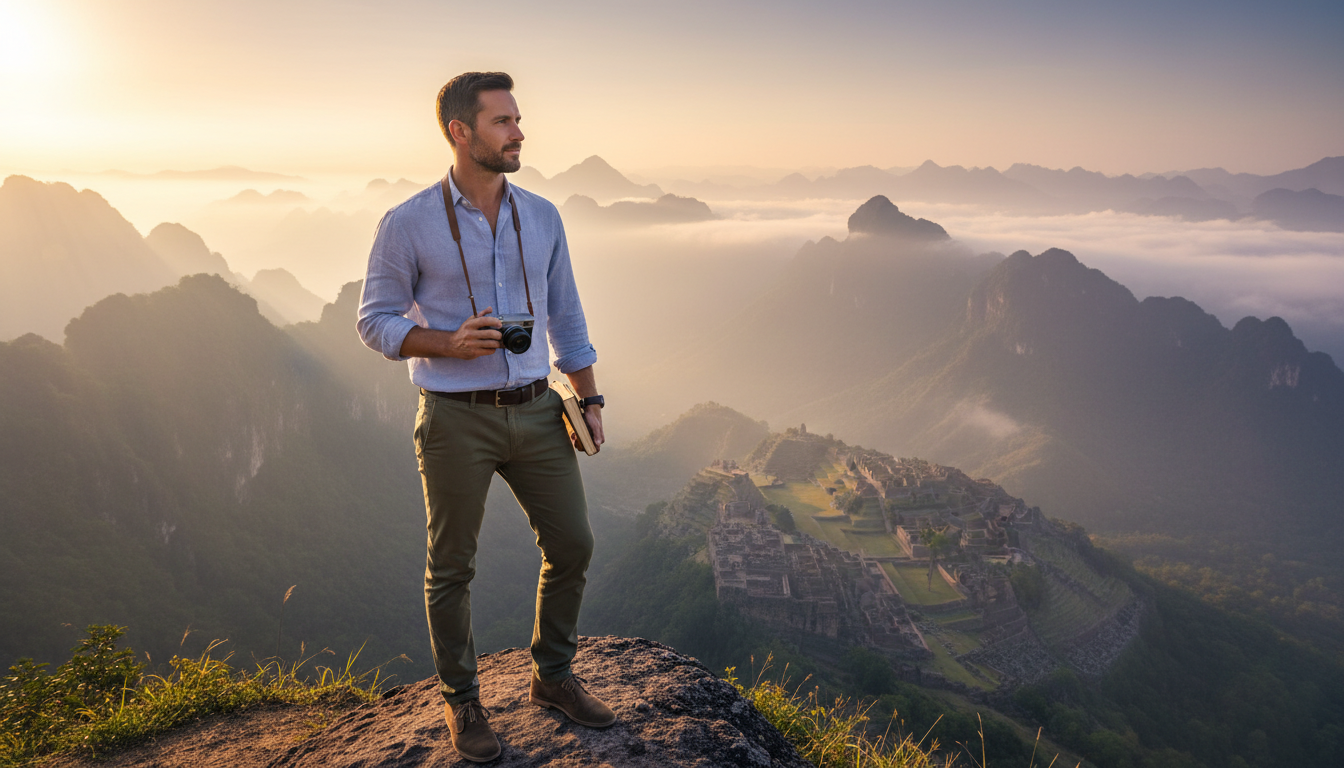 Experts alert: The ‘intentional traveler’ trend shaping men’s style in 2026<br><br>