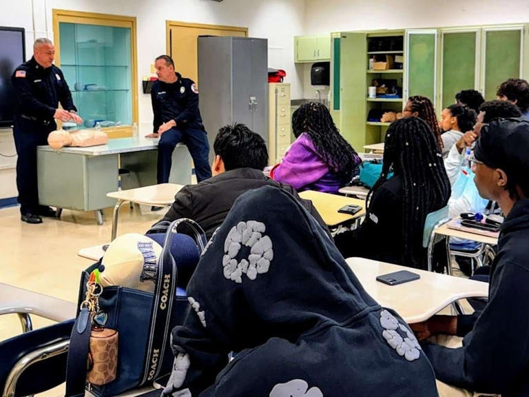 West Orange teens are learning lifesaving skills in the classroom