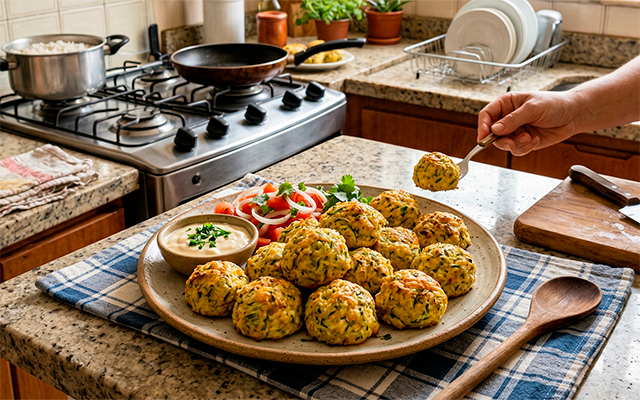 Bolinhos de abobrinha: receita de almôndegas vegetarianas para uma ...