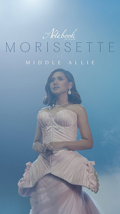 Morissette to star as Middle Allie in 'The Notebook' musical