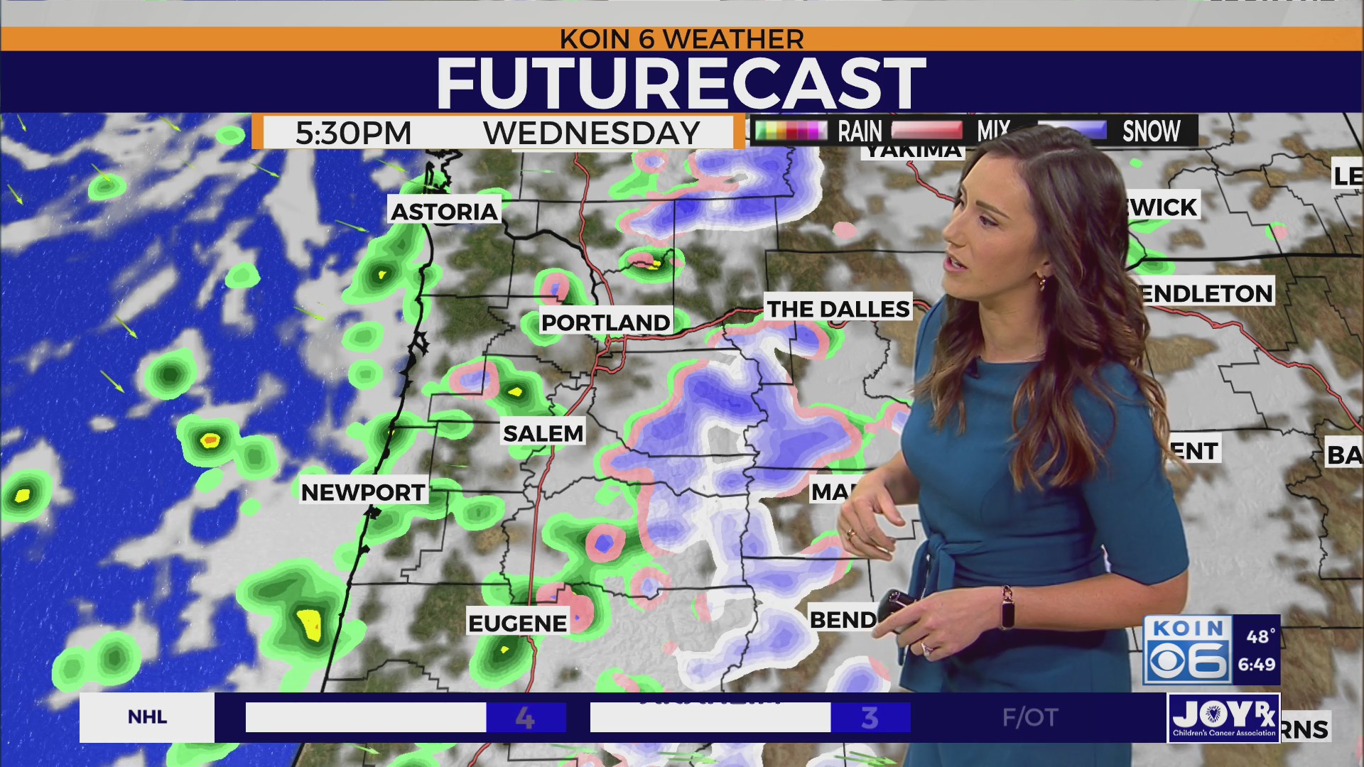 Wet & windy weather returns midweek in Portland