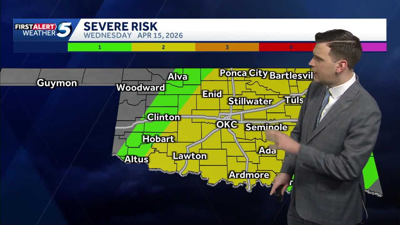 Timeline: Severe weather risk upgraded as storms come with low tornado ...