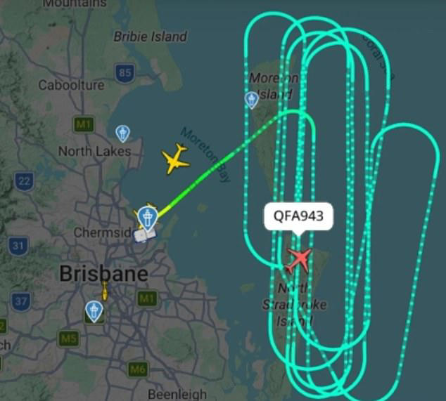 Mid-flight emergency forces Qantas plane to circle for hours