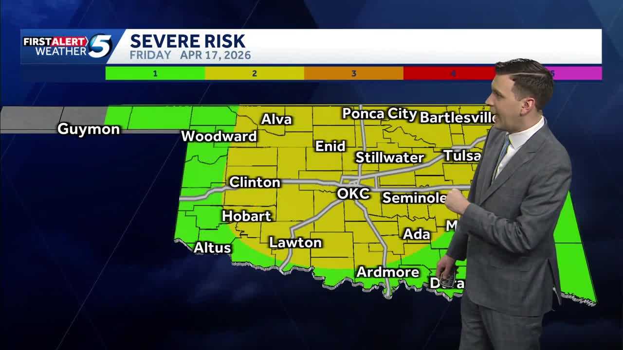 Timeline: Severe weather risk upgraded as storms come with low tornado ...