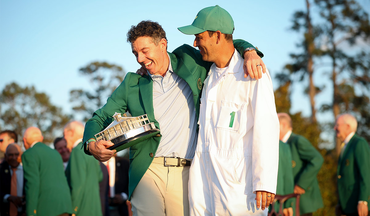 Who is Harry Diamond, the man by Rory McIlroy's side every step of the way?