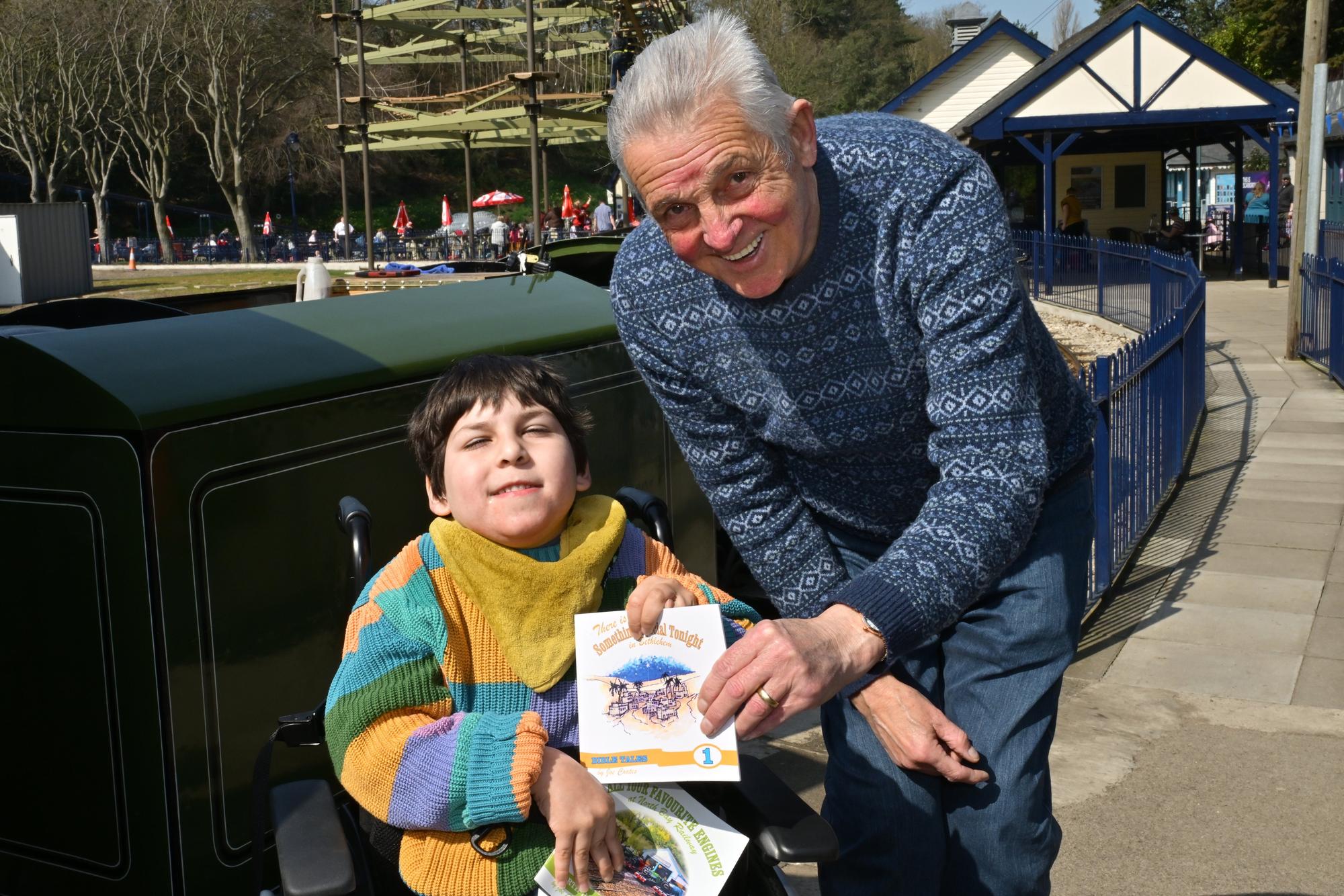 Scarborough author delights young fan by helping fill gaps in his ...