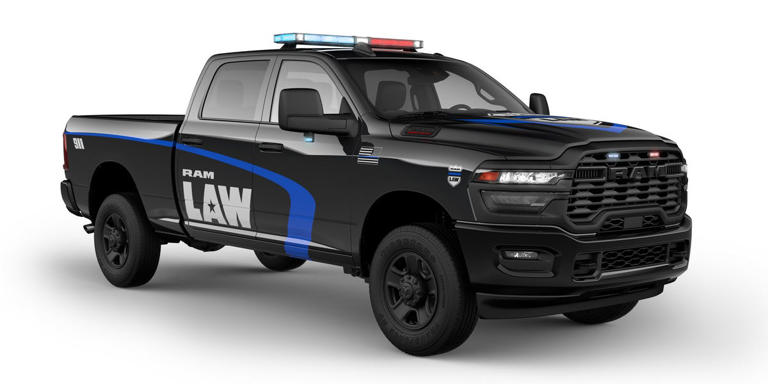 Ram's new 2500HD police truck is a hot pursuit-ready, 103-mph heavy ...