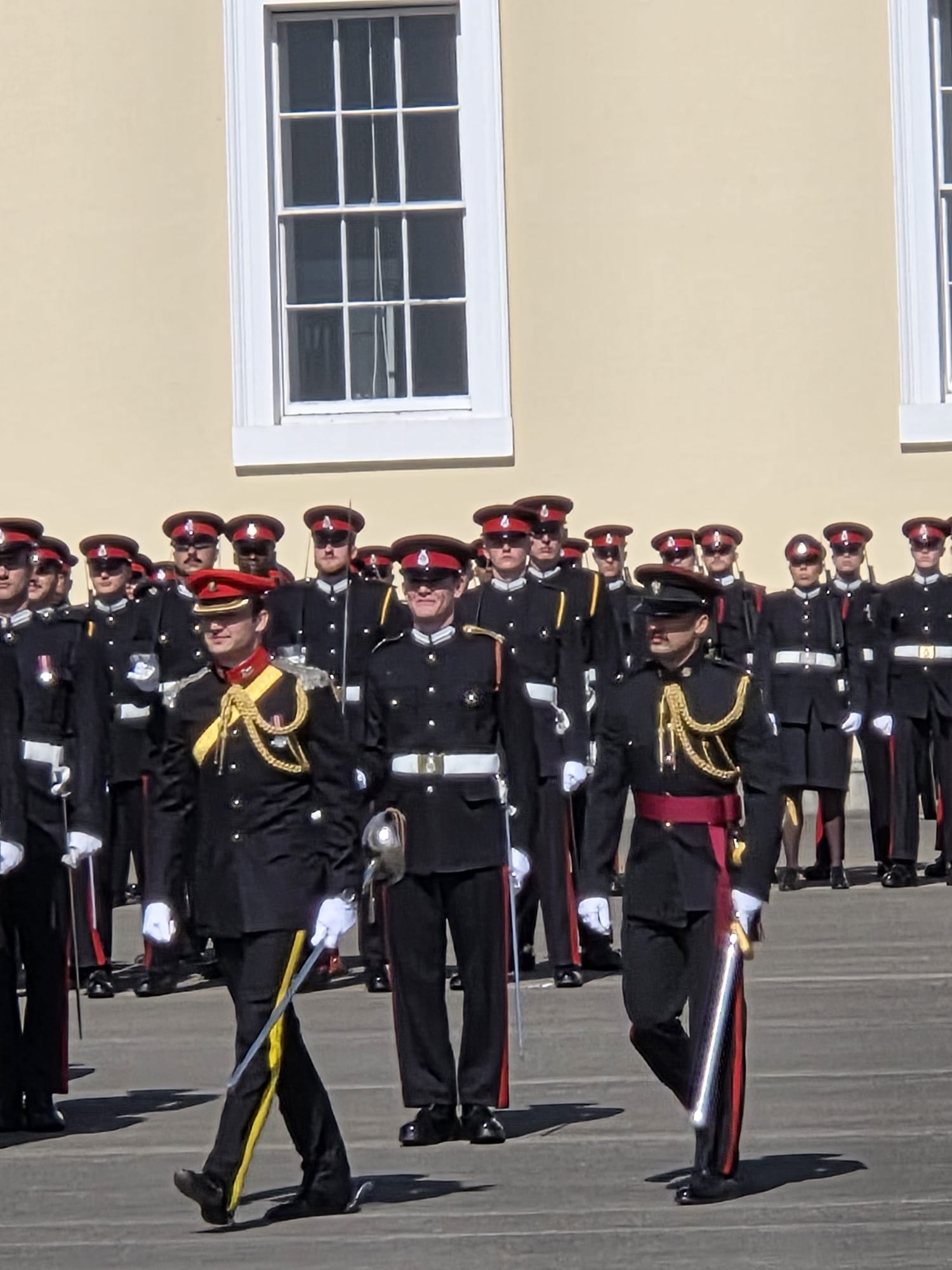Ark Alexandra Academy cadets witness Sovereign’s Parade rehearsal at ...