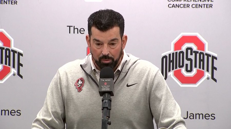Watch: Coach Ryan Day looks ahead to Ohio State spring football game