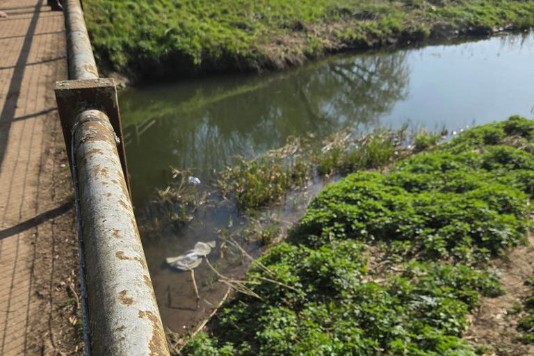 Police warning as children seen jumping off Leicestershire bridge into ...