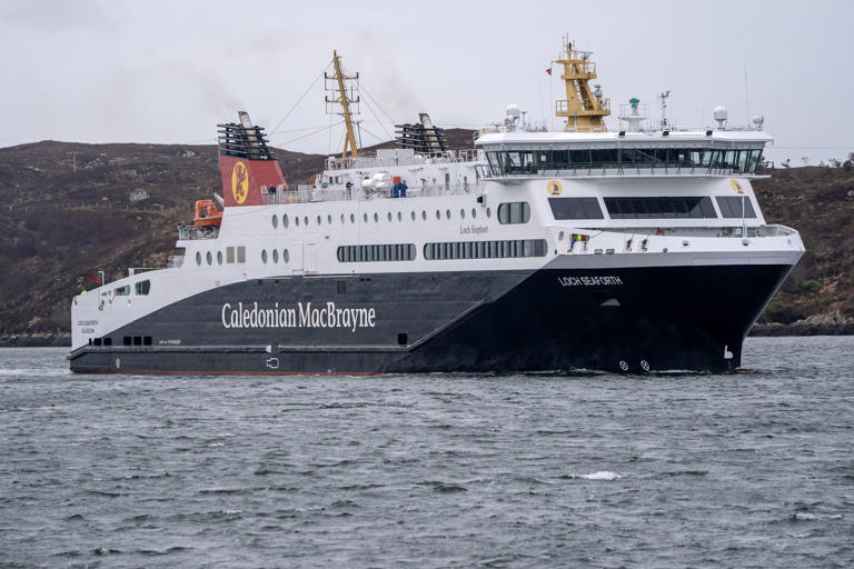 Glen Sannox redeployed after another CalMac ferry breaks down