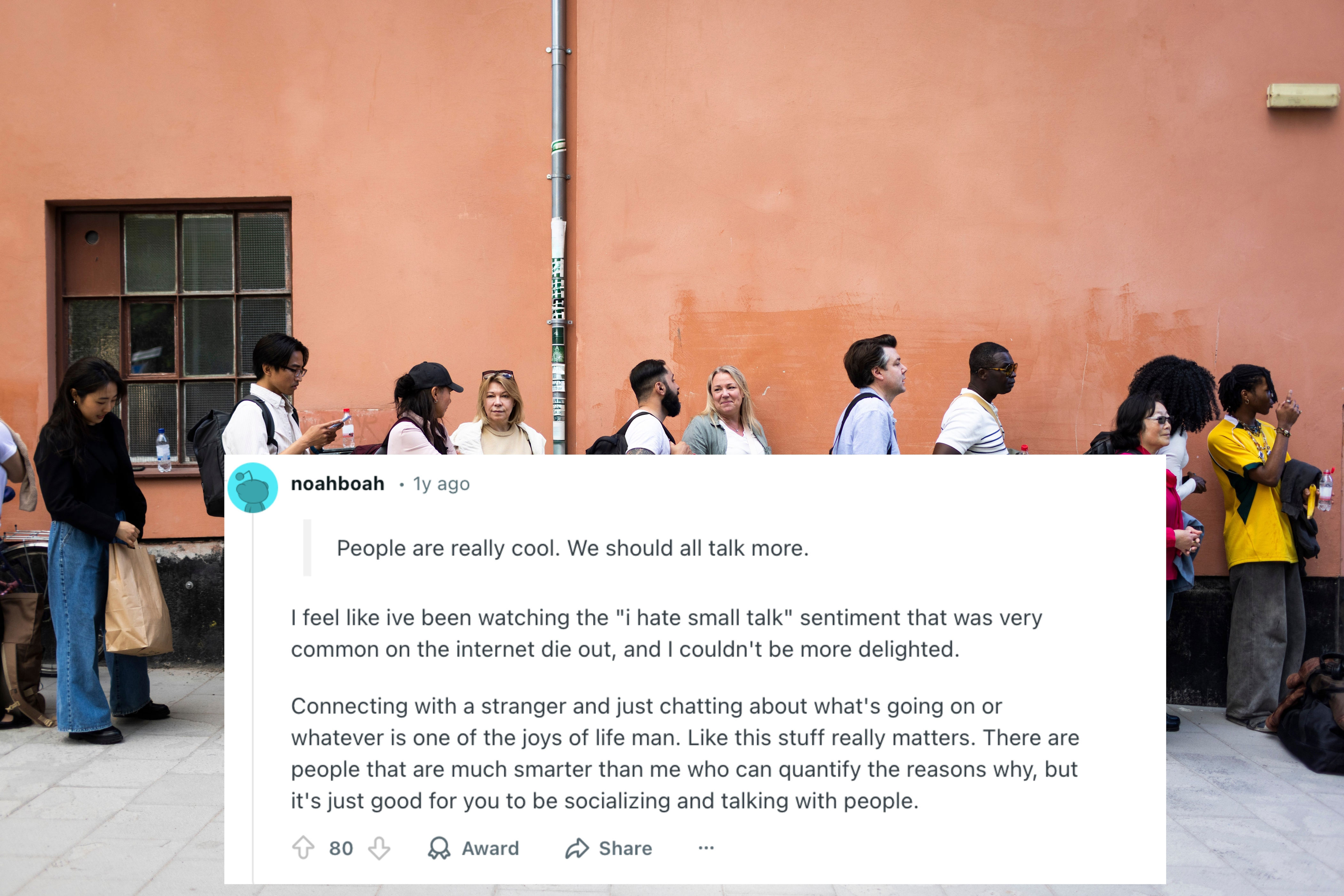 This man in his 30s is sharing his thoughts on the male loneliness ...