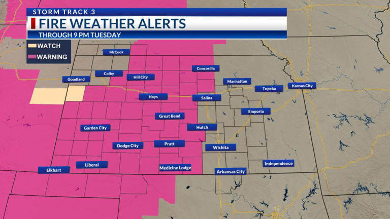Storm Track 3 forecast: Stormy trend the next few days, fire threats remain