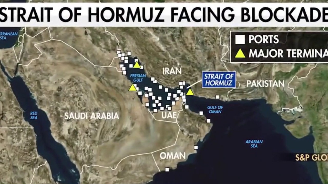 US blockade of Strait of Hormuz begins