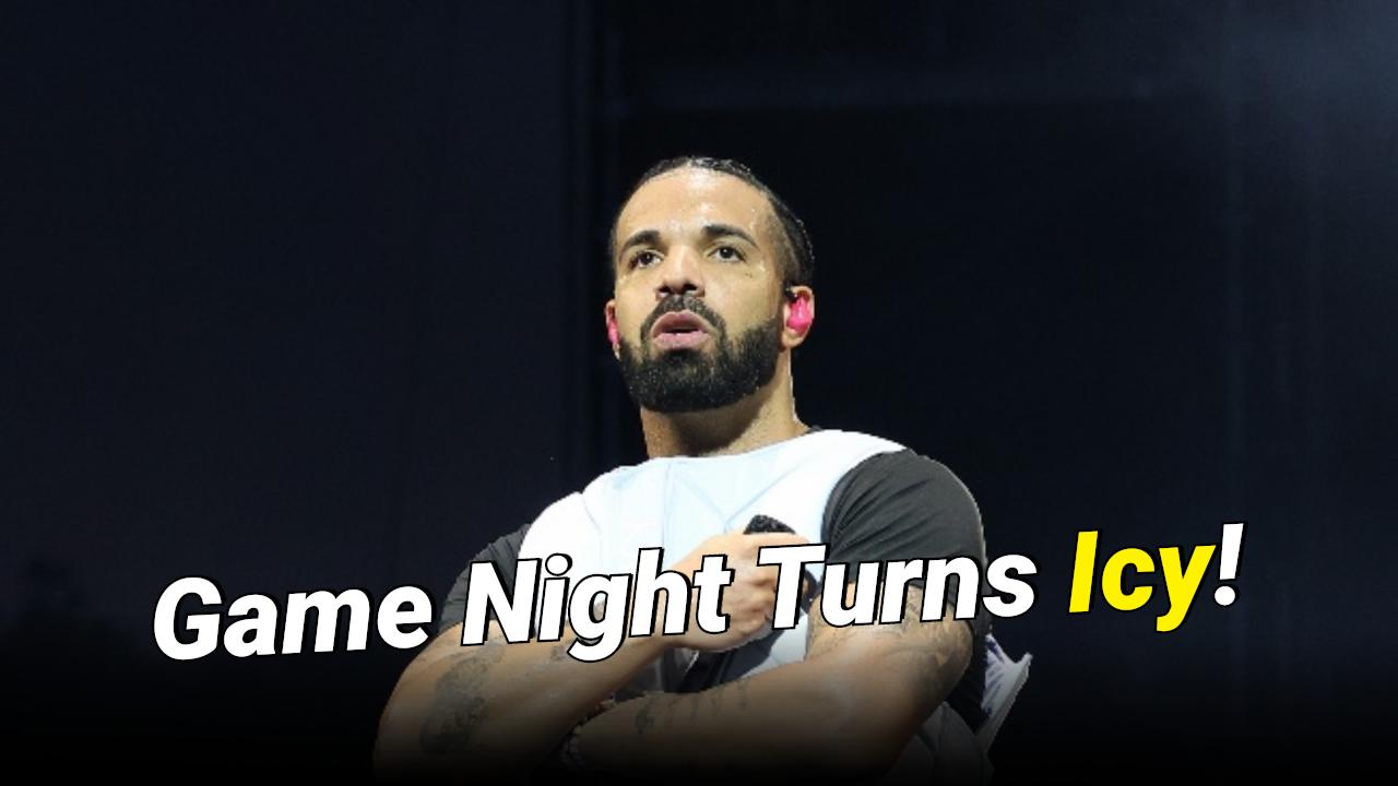 Drake fuels more 'Iceman' album speculation with 'frozen' courtside ...