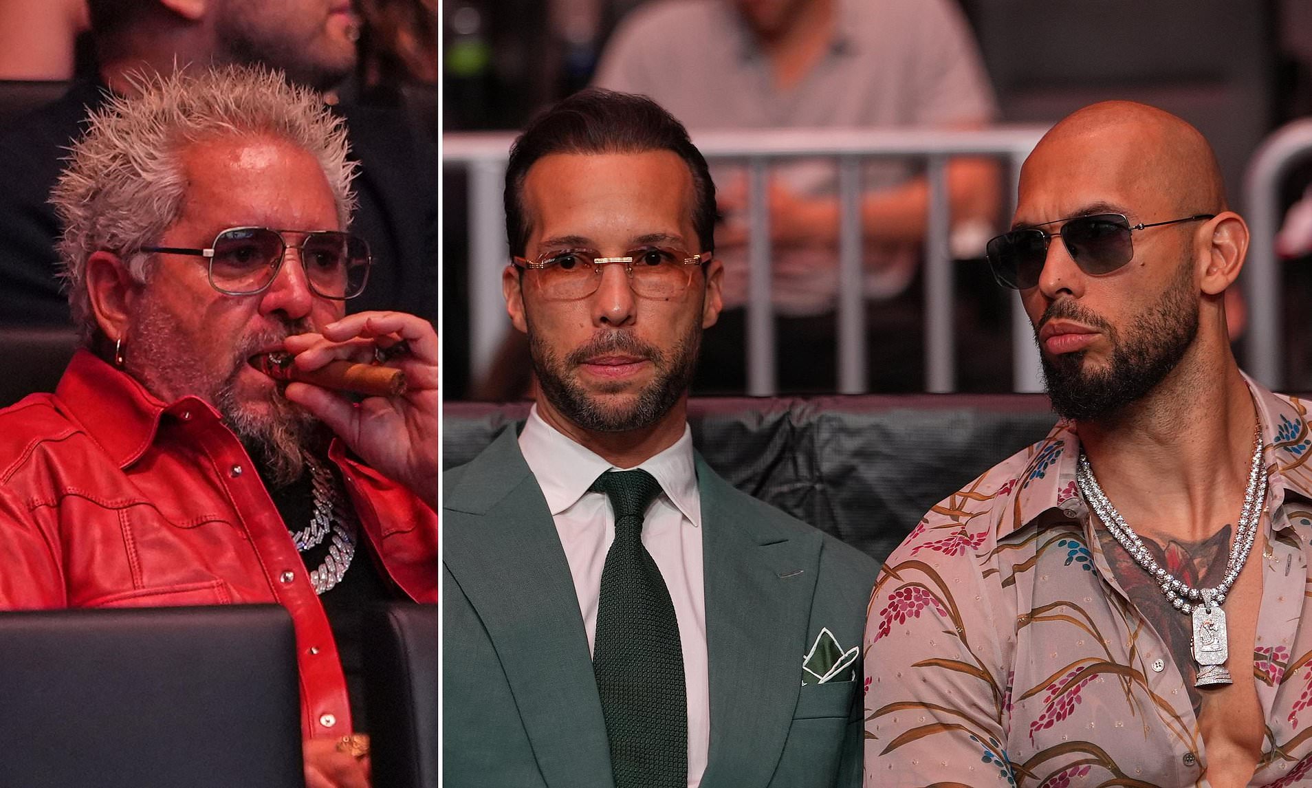 Food Network star Guy Fieri sparks backlash after video shows him  socializing with Andrew Tate