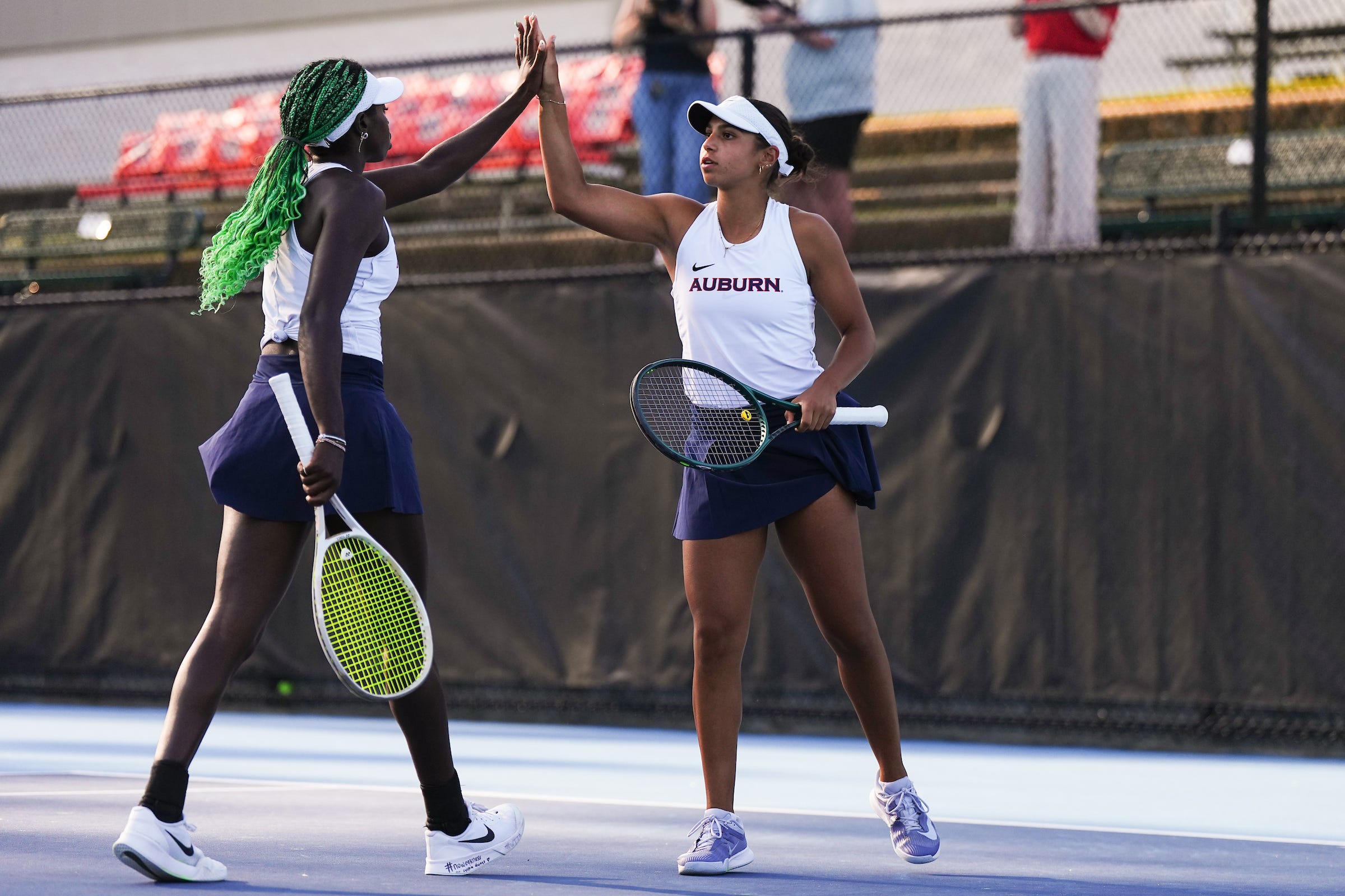 Auburn women's tennis wins the SEC regular season title