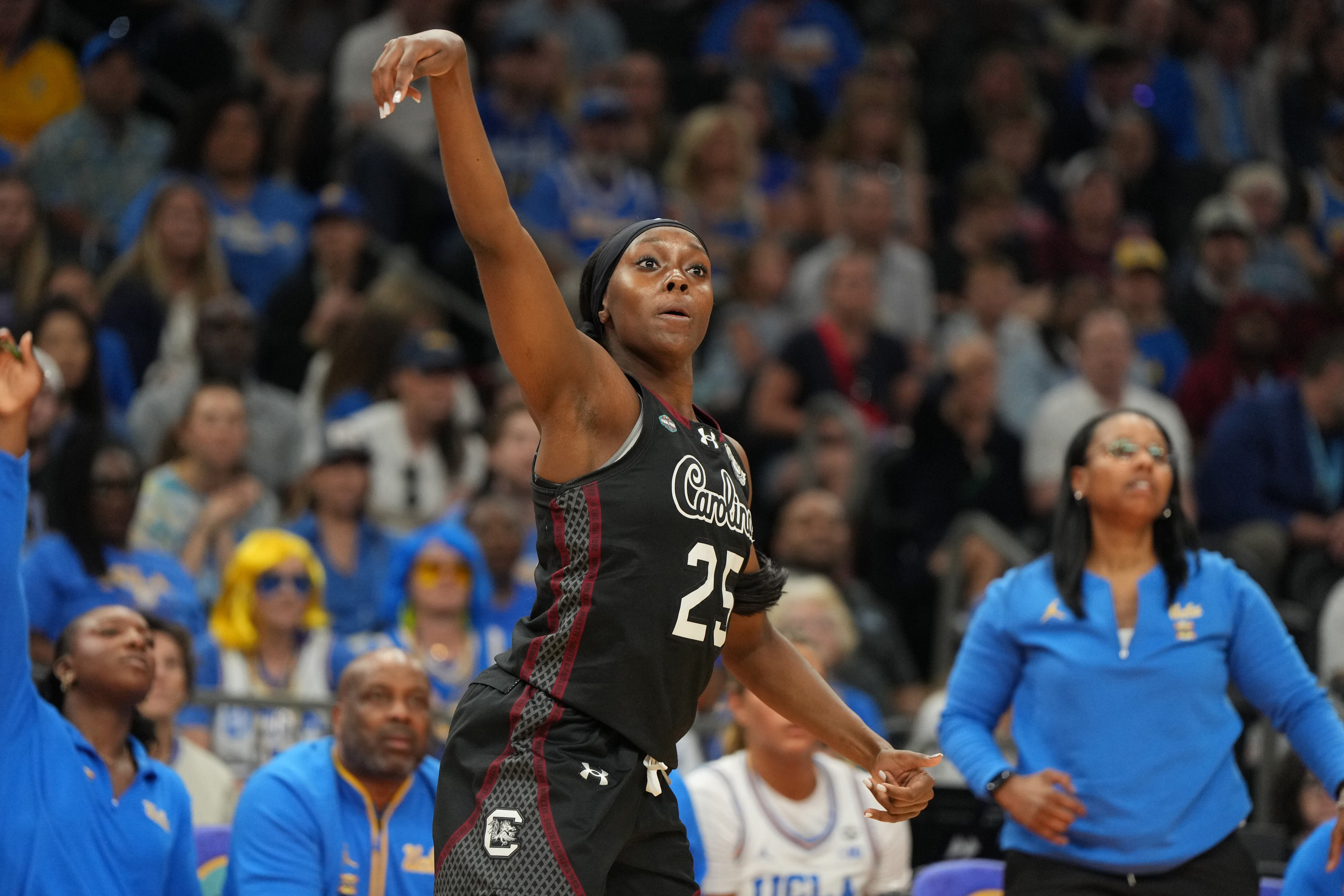 Three Gamecock WBB players selected to play in the WNBA