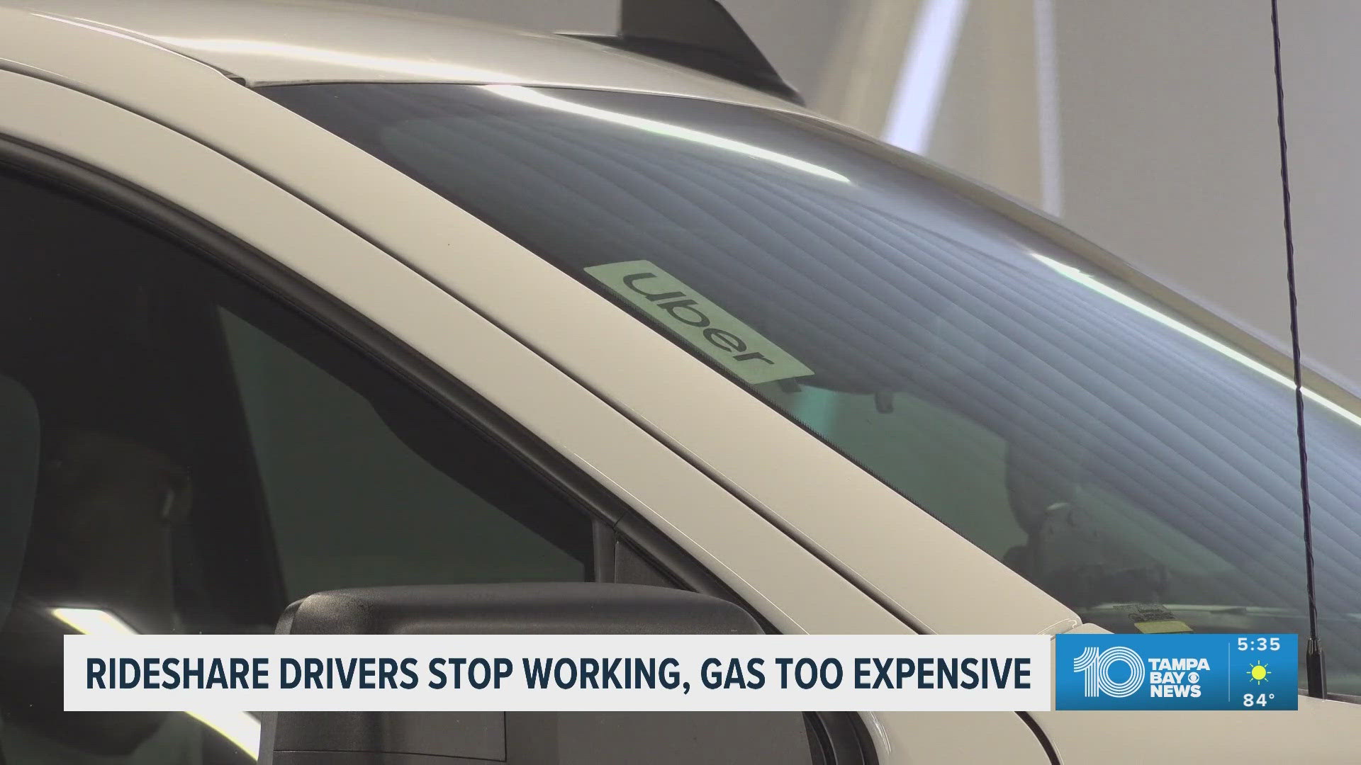Rideshare drivers are affected by rising gas prices, which is causing ...