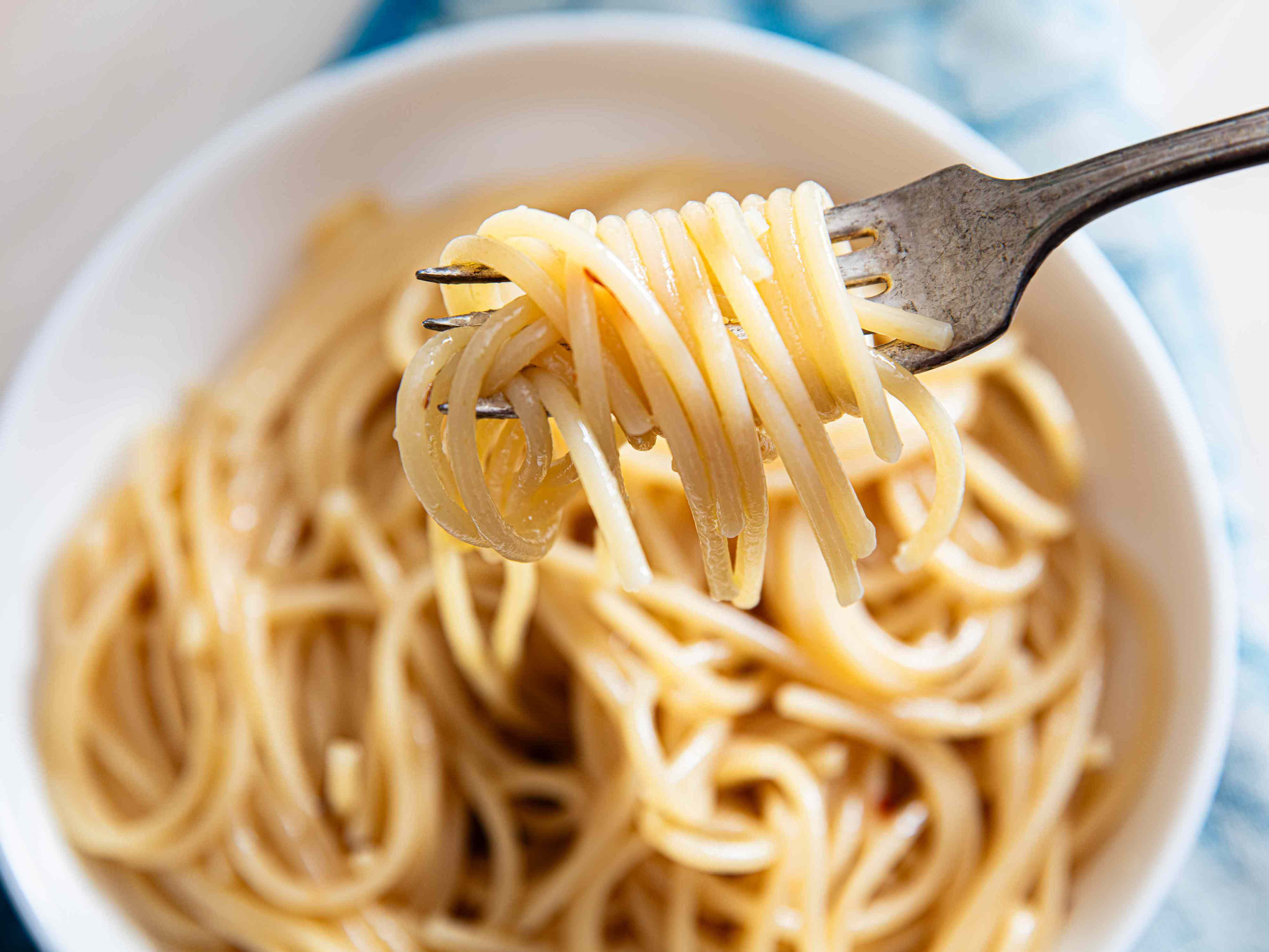 For silkier, better-tasting pasta, stop draining it this way