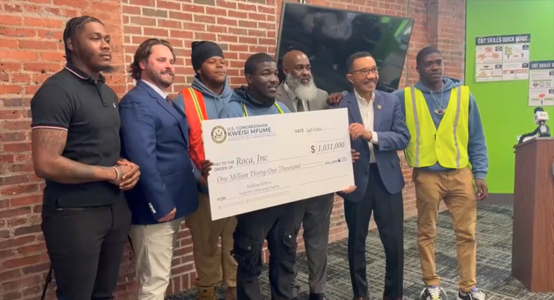 Roca Baltimore receives a $1 million grant to help fight violence